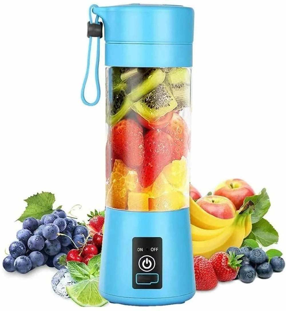 Licuadora Portátil Recargable Por USB Vaso Exprimidor Personal Pequeño Mezclador De Jugo De Fruta Para Batidos Y Smoothies